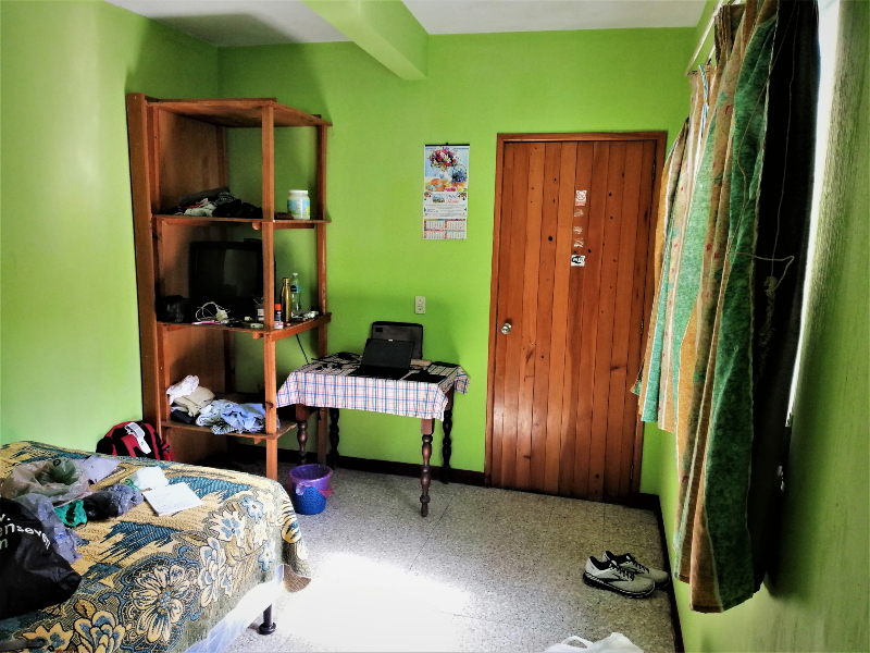 The 13 dollar room I stayed in in Panajachel, on Lake Atitlán in the Tuatemalan highlands.